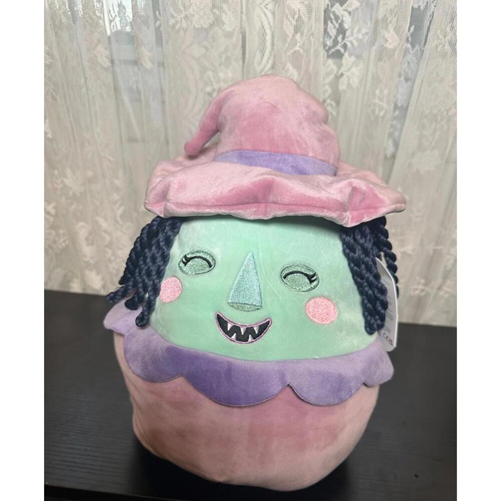 Squishmallows Disney Nightmare Before Christmas Shock – 8” Plush (NWT)